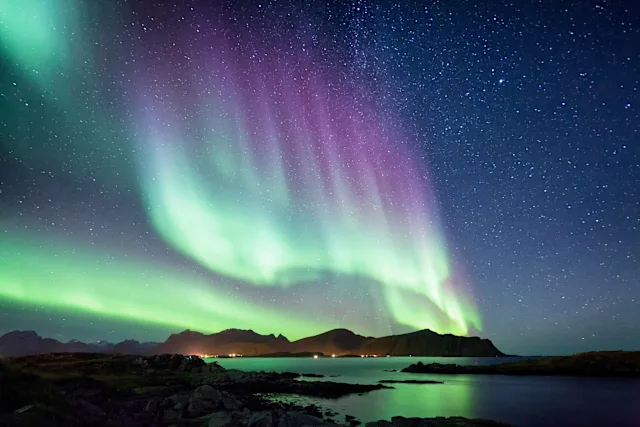 Above the Arctic Circle in winter, the conditions are just right for the magical Northern Lights to appear. And if they don’t, we’ll give you a Future Cruise Credit.