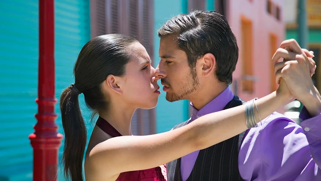  Tango dancers in the colorful streets of Buenos Aires, Argentina. Credit:  John-Hicks GettyImages / Hurtigruten