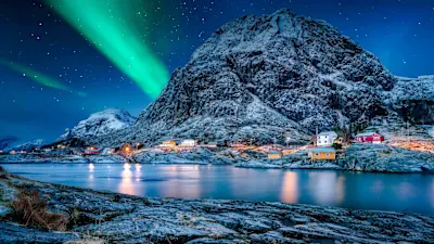 Arktisches Norwegen – Expedition unter magischem Nordlicht