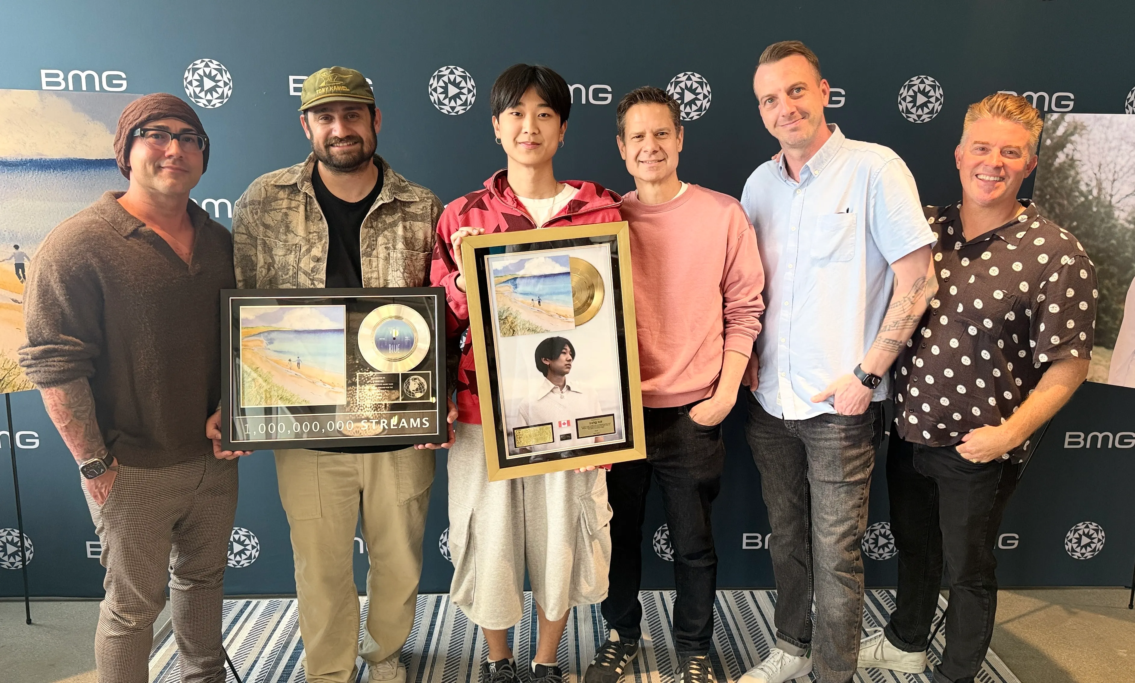 Yung Kai Celebrates Milestone Success With Blue And Gold