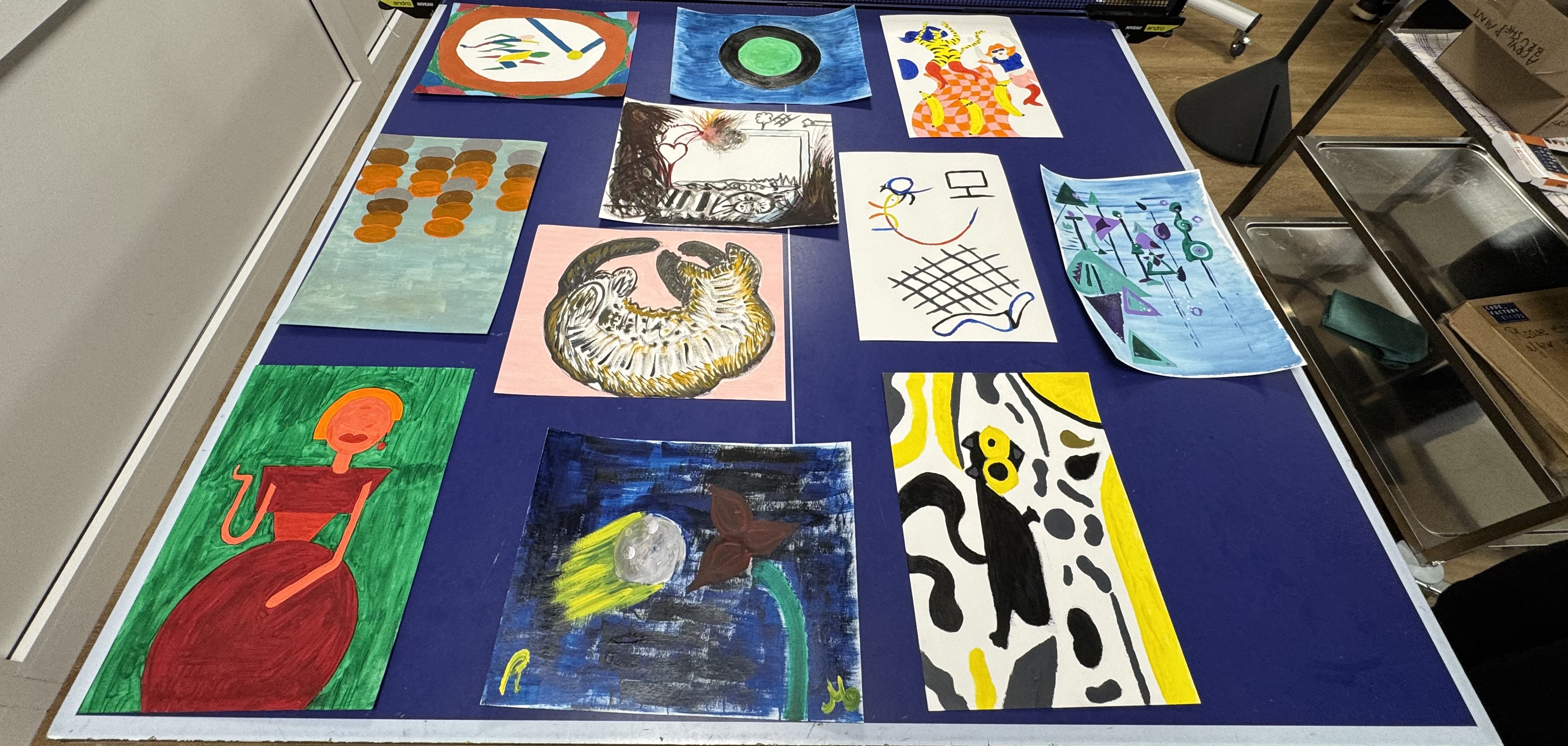 self made paintings