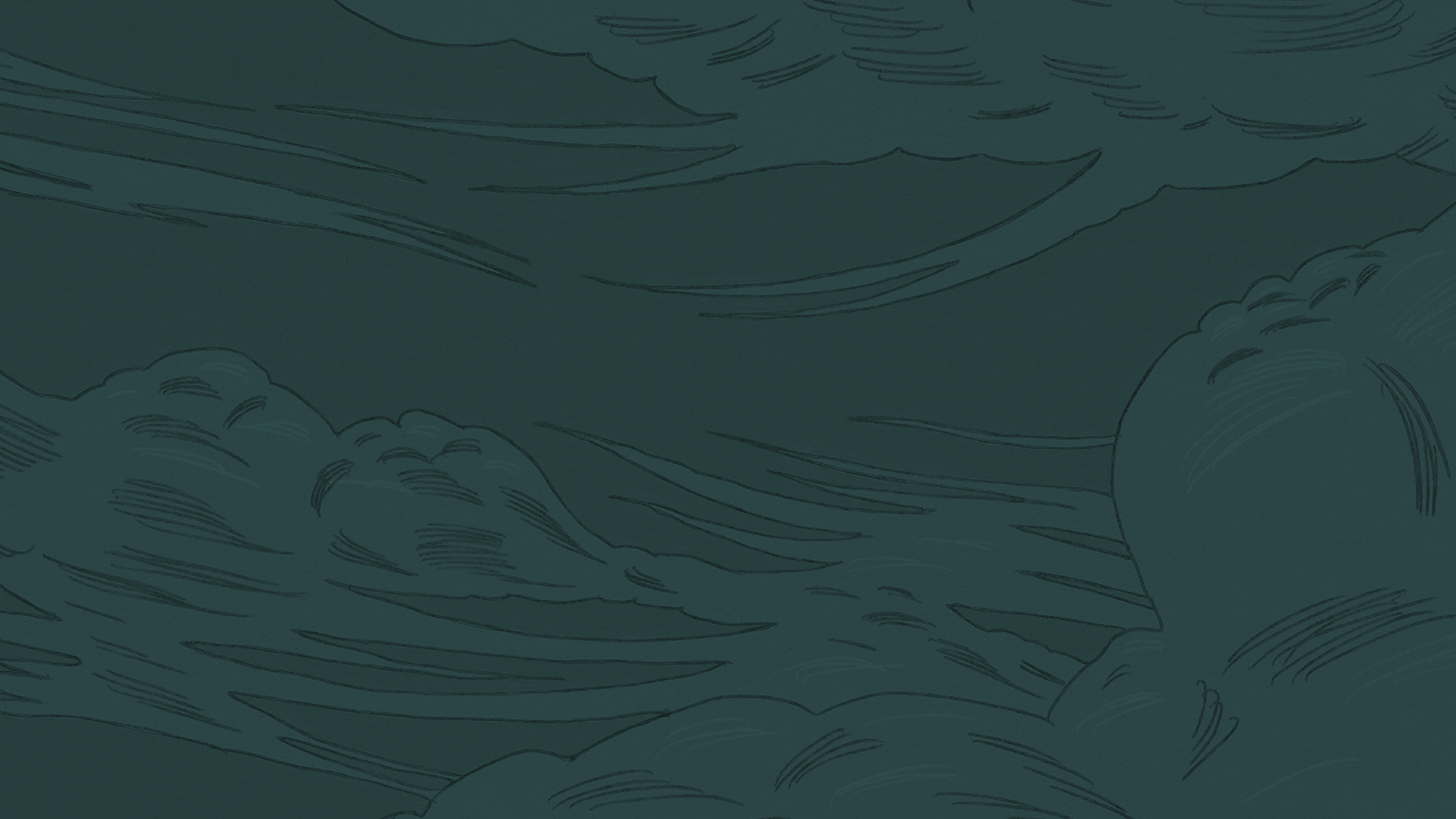 Texture of clouds in dark green colour