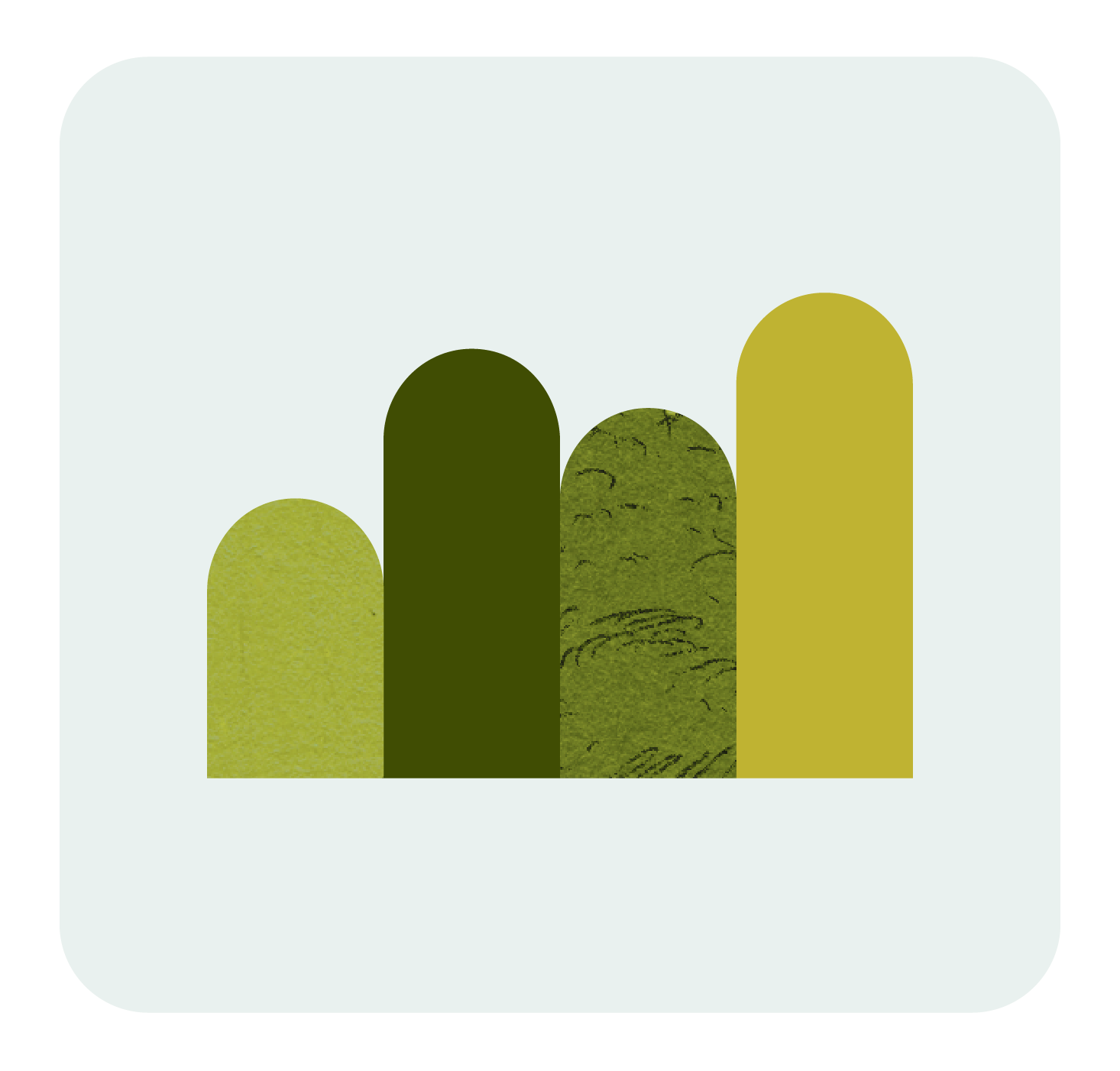 Green graph icon
