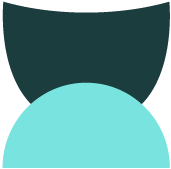 Aqua padlock icon representing security