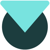 Aqua shield with checkmark