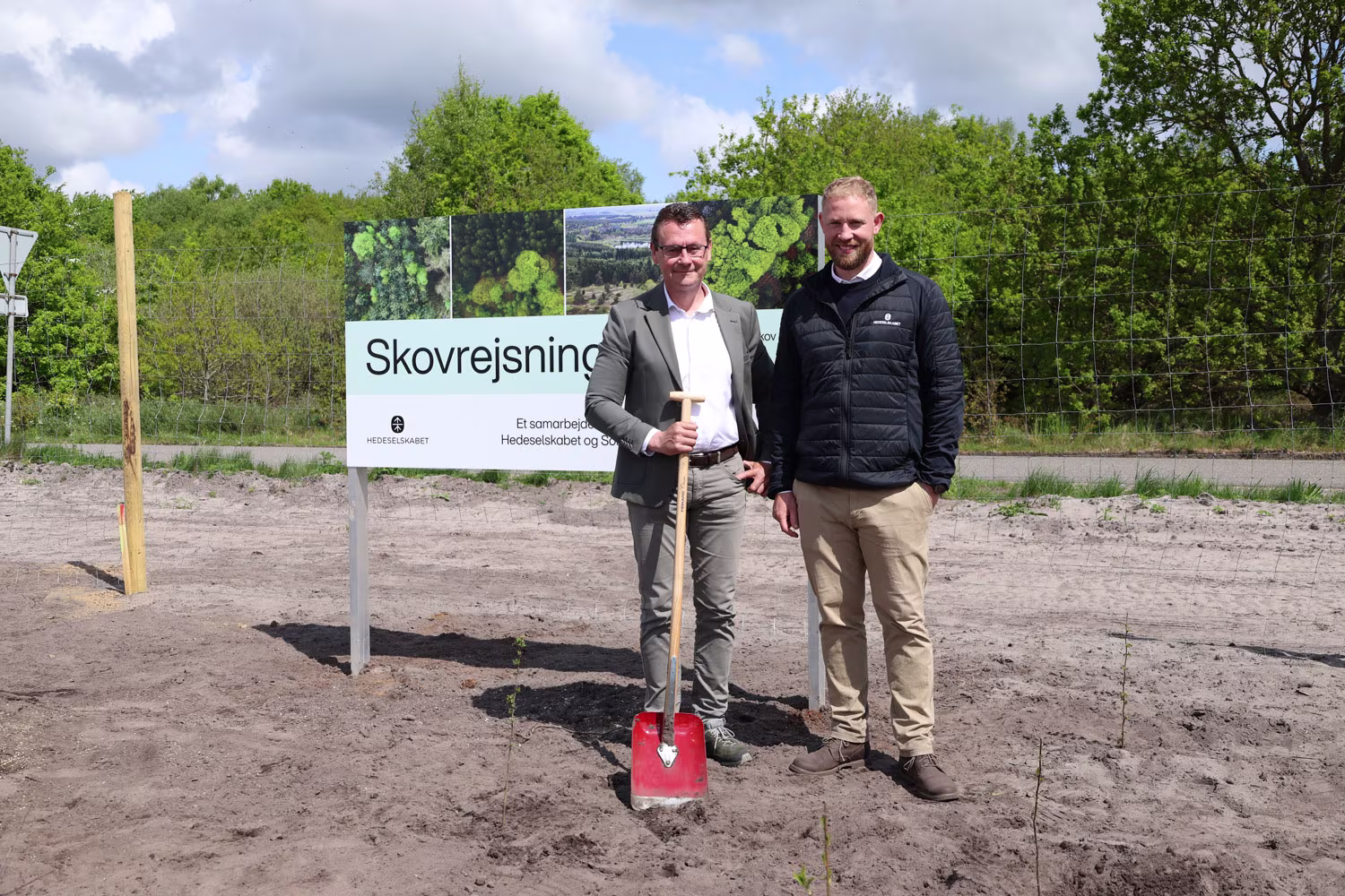 CEO Jens Andersen and Mads Frimann Olsen from Hedeselskabet