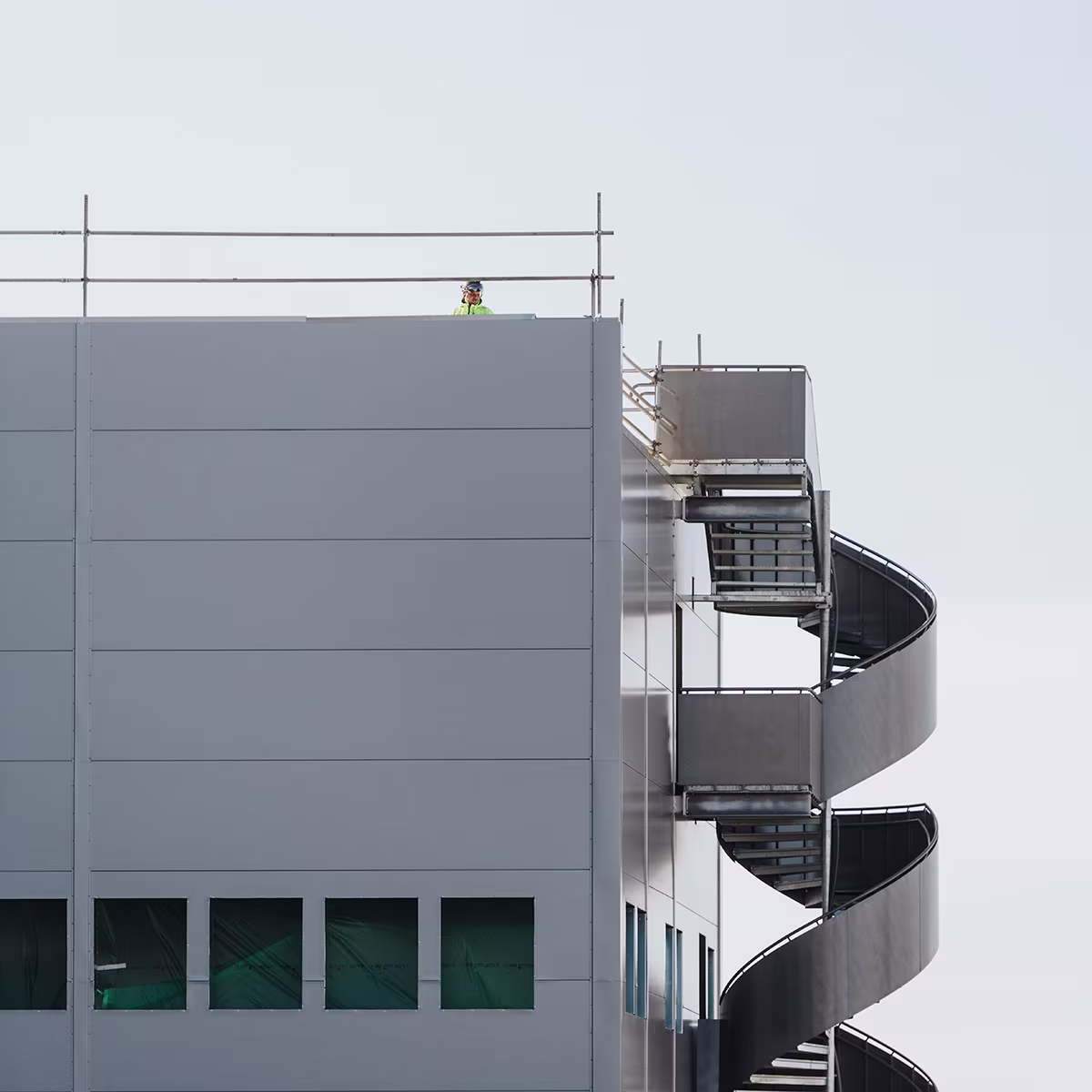 Deliveries to Kumla stairway