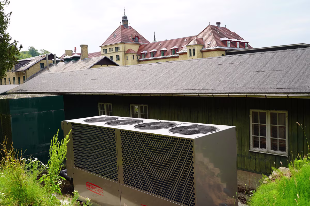 Heat pumps at VejleFjord Hotel
