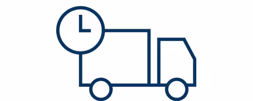 Car with watch icon