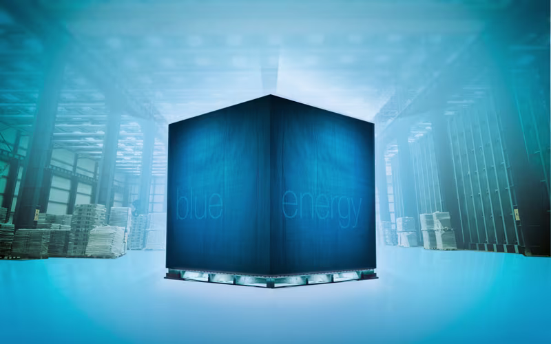 The Blue Energy cube