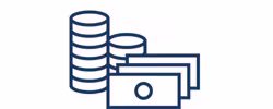 Money stack icon