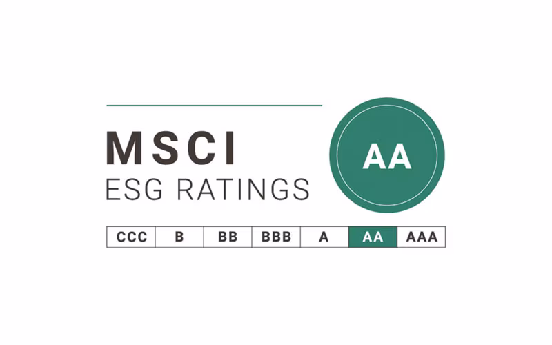 MSCI ESG rating