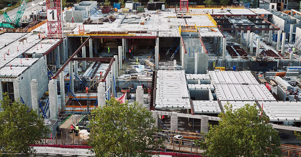 Office building under construction