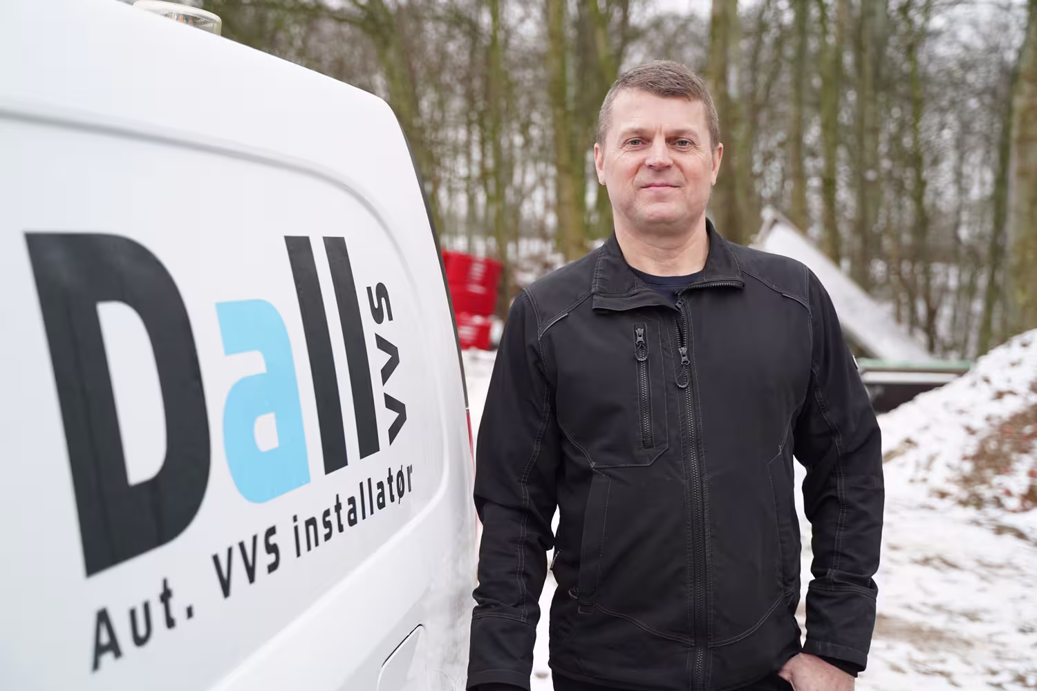 Niels Dall, owner of Dall VVS