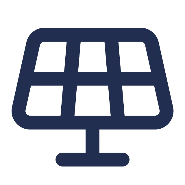 Solar panel iicon
