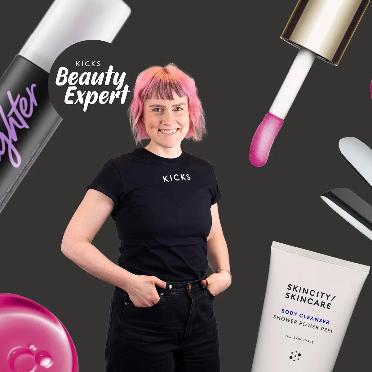 KICKS skjønnhetsekspert viser sine 7 favorittprodukter – sminke, hudpleie og stylingverktøy