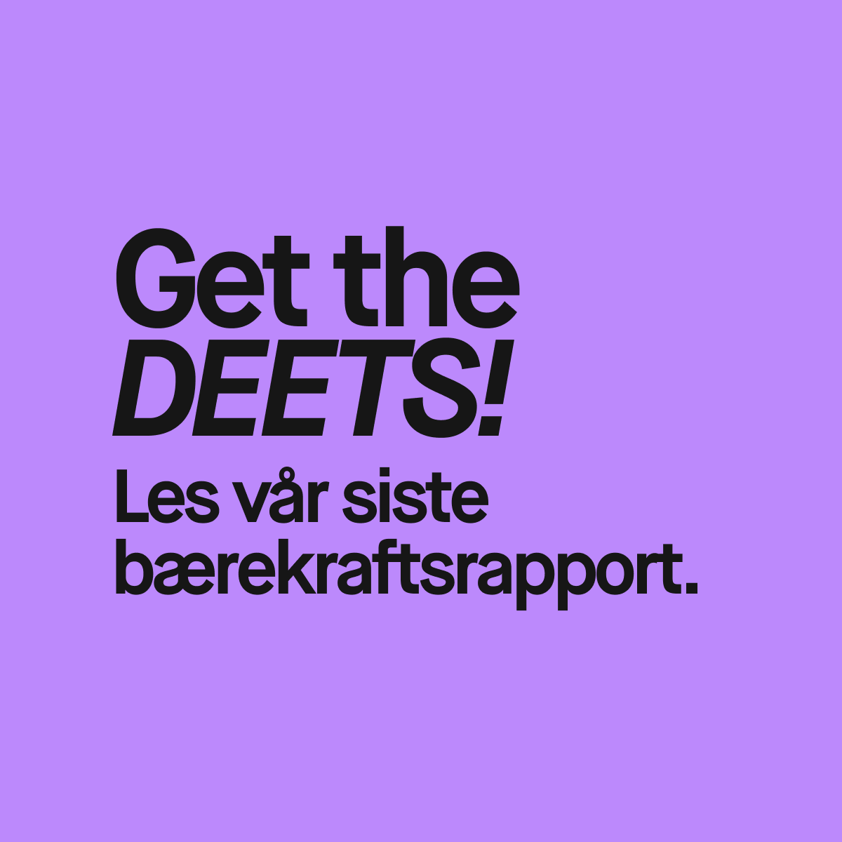 Les vår baerekraftsrapport