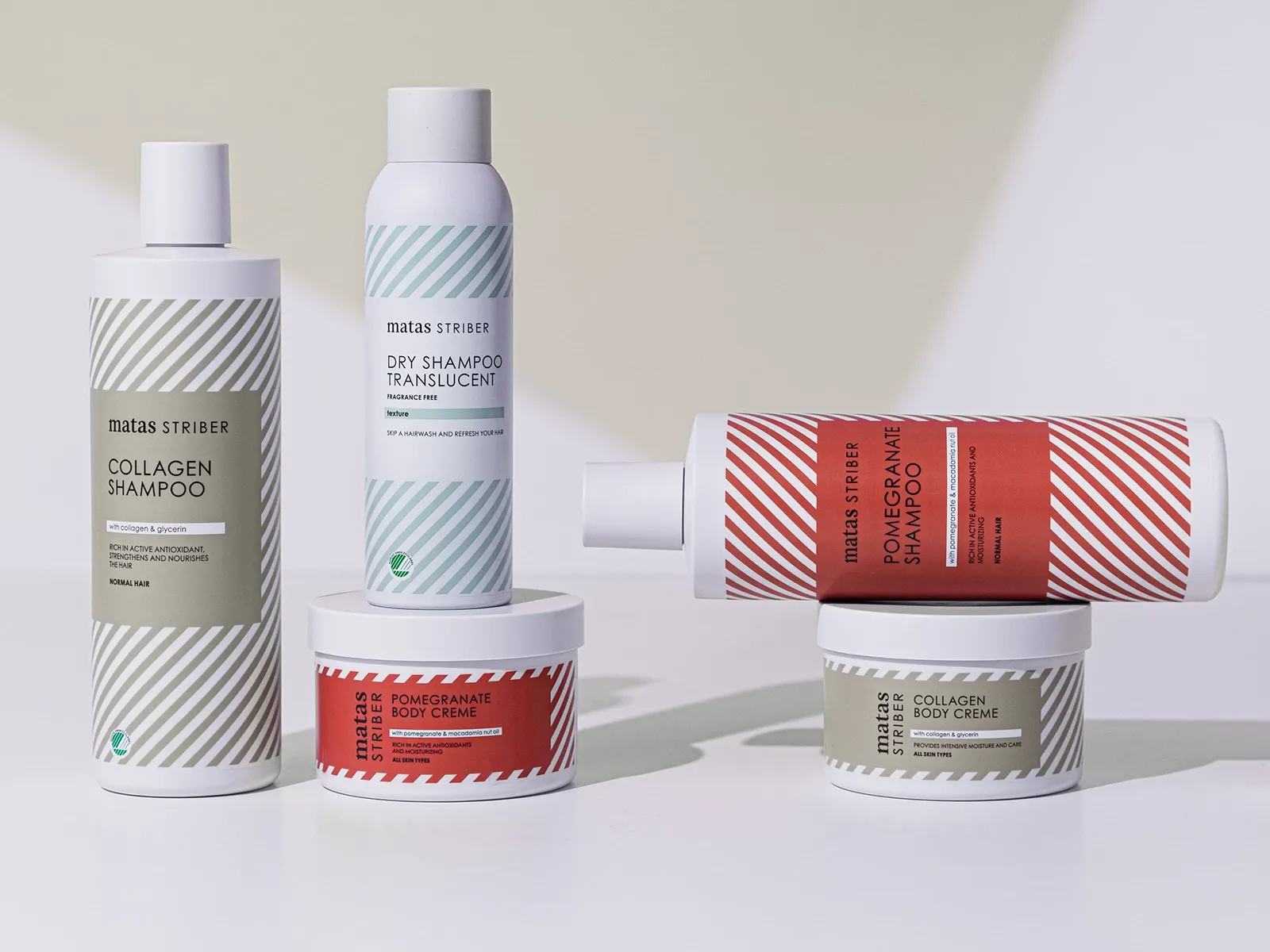 Hår- og kroppspleieprodukter fra Matas Striber