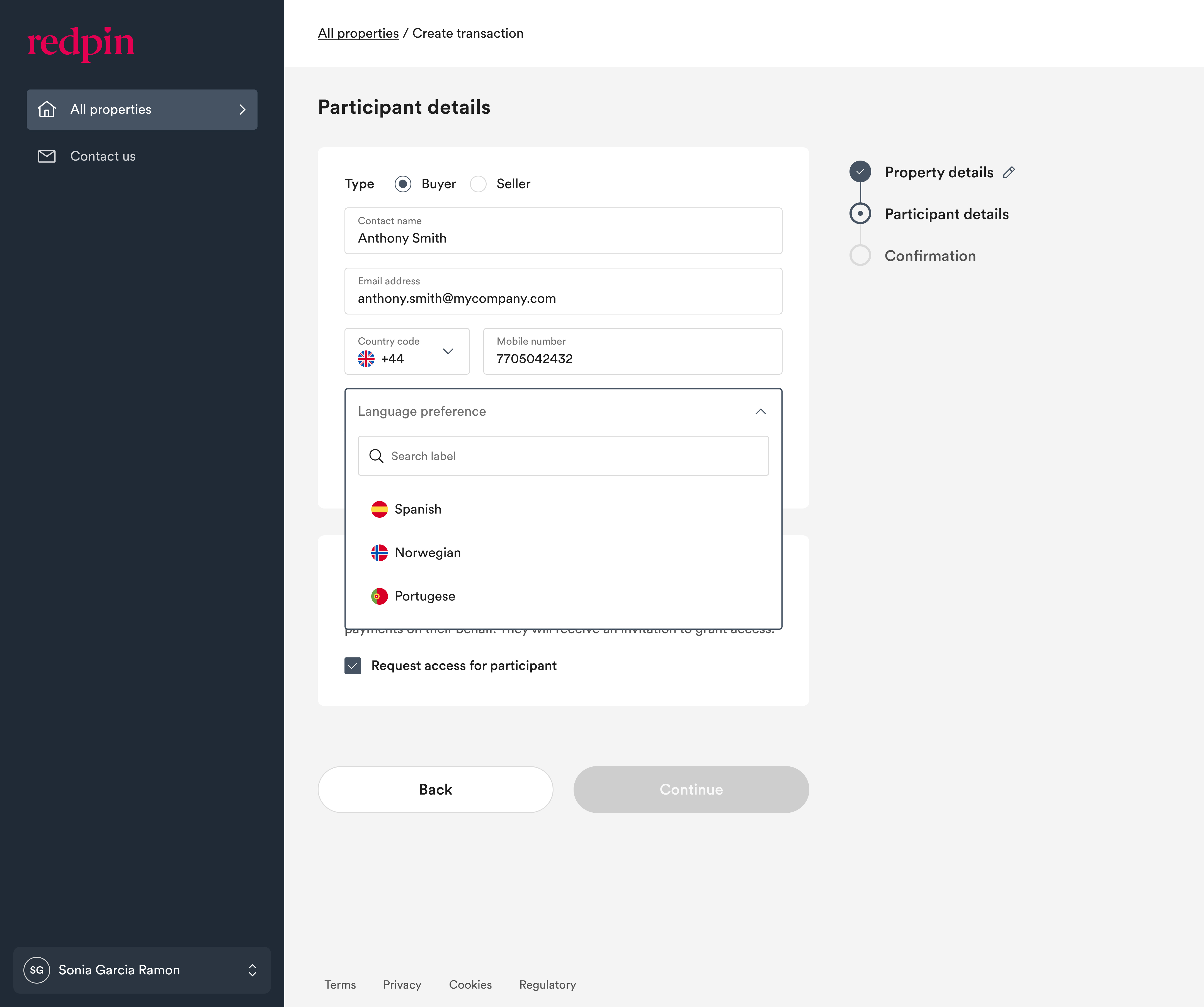 Redpin new languages